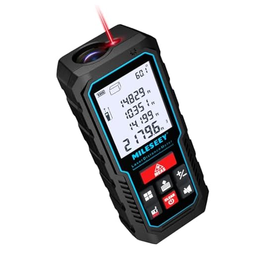 Digital Laser Measure with Angle Sensor