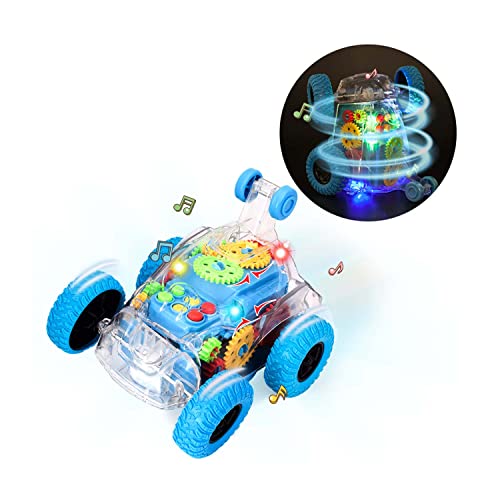 TAKIHON Carro de Juguete Sensorial con Luces y Música