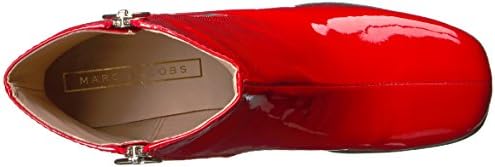 Marc Jacobs Women's Crawford Double Zip Ankle Boot Fashion, Red, 36.5 M EU (6.5 US) | Image 4