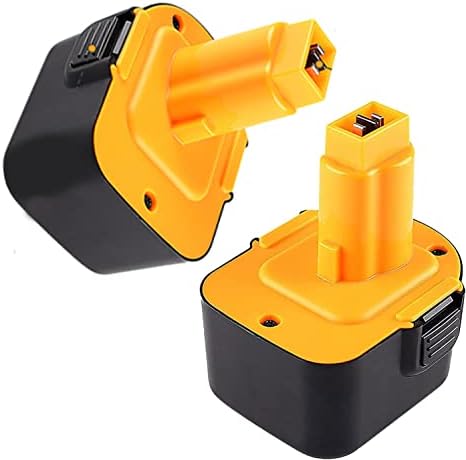 Zuliati Upgraded 3600mAh Ni-Mh Battery Compatible with Dewalt 12V Battery Xrp DC9071 DW9072 DW9071 DW953 DE9037 DE9071 DE9072 DE9074 DE9075 397745-01 152250-27 Cordless Power Tools 2 Pack