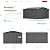 AECOJOY Shed 10' x 14' Storage Shed, Outdoor Storage Sheds & Outdoor Storage 10' x 14' with Lockable Doors, Large Steel Yard Shed, Utility and Tool Storage for Garden, Patio, Outside use in Dark Grey