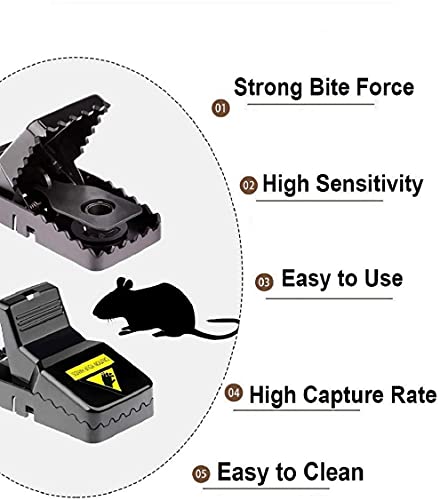 Feeke M01-6PACK Mouse Traps, Mice Traps thumb #2