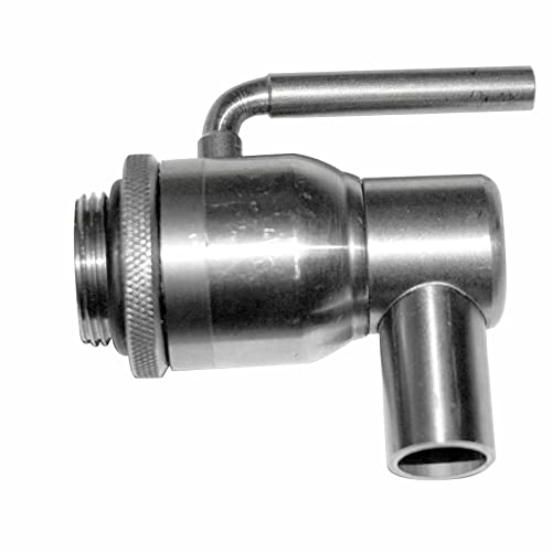 Kugelhahn V2A Gewinde 1/2" Auslaufbogen Cover