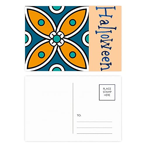 Cartes postales d'Halloween au style bohème pour vos correspondances et déco d'automne
