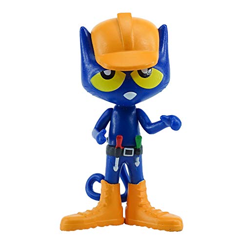 Pete The Cat 3" Action Figure (Construction Pete) #TOP1