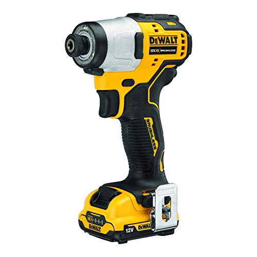 Image of DEWALT DCF801D2-QW - XTREME 12V Li-ion Sub-Compact Series Cordless 1 /4 inch Impact Driver with Brushless Motor-2x 2Ah Batteries Included
