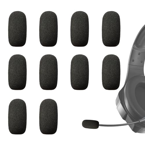 10 Pack Foam Mic Covers for Wireless Microphones