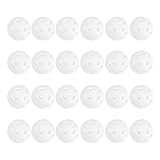 DOITOOL Lot de 50 Balles de Golf D'entraînement Blanches en Plastique Léger, Aides à L'entraînement Swing pour Practice Driving Range