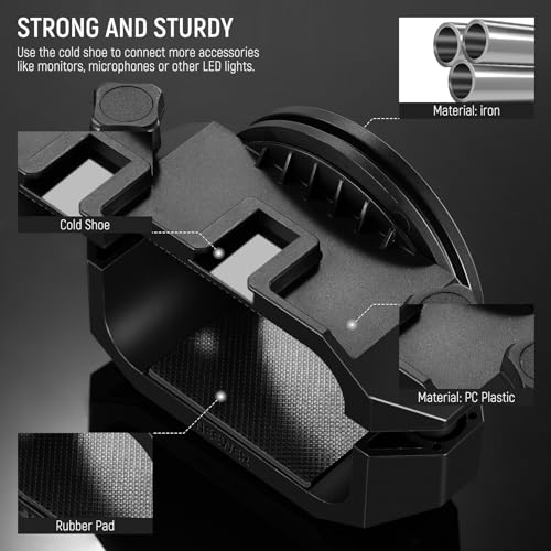 Image of NEEWER SFR1 Square Flash Head Adapter Ring for CRS6 Diffusion Dome CRM2 GM-M1 Square Head Speedlite Accessories, Anti Twist Screw Knob, Cold Shoe for Z760 NW760 NW700 NW620 NW635II TT560 Speedlight