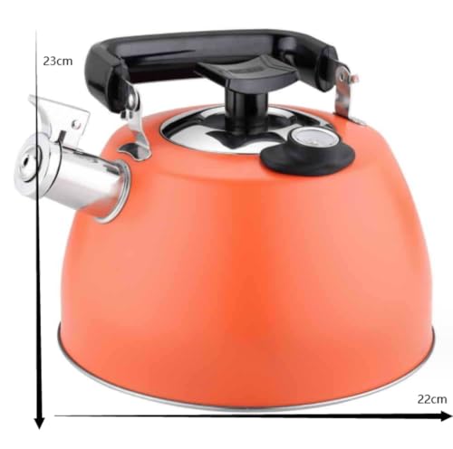 Bouilloire 3L à sifflet pour les pauses thé chaleureuses en hiver