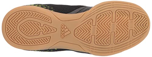 Adidas Copa Sense.3 Indoor Sala Soccer Shoe, Black/Bright Cyan/Team Solar Yellow, 4.5 Us Unisex Big Kid #TOP3