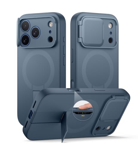 Image of SURITCH for iPhone 18 Pro Max Case for MagSafe, Camera Cover, Blue