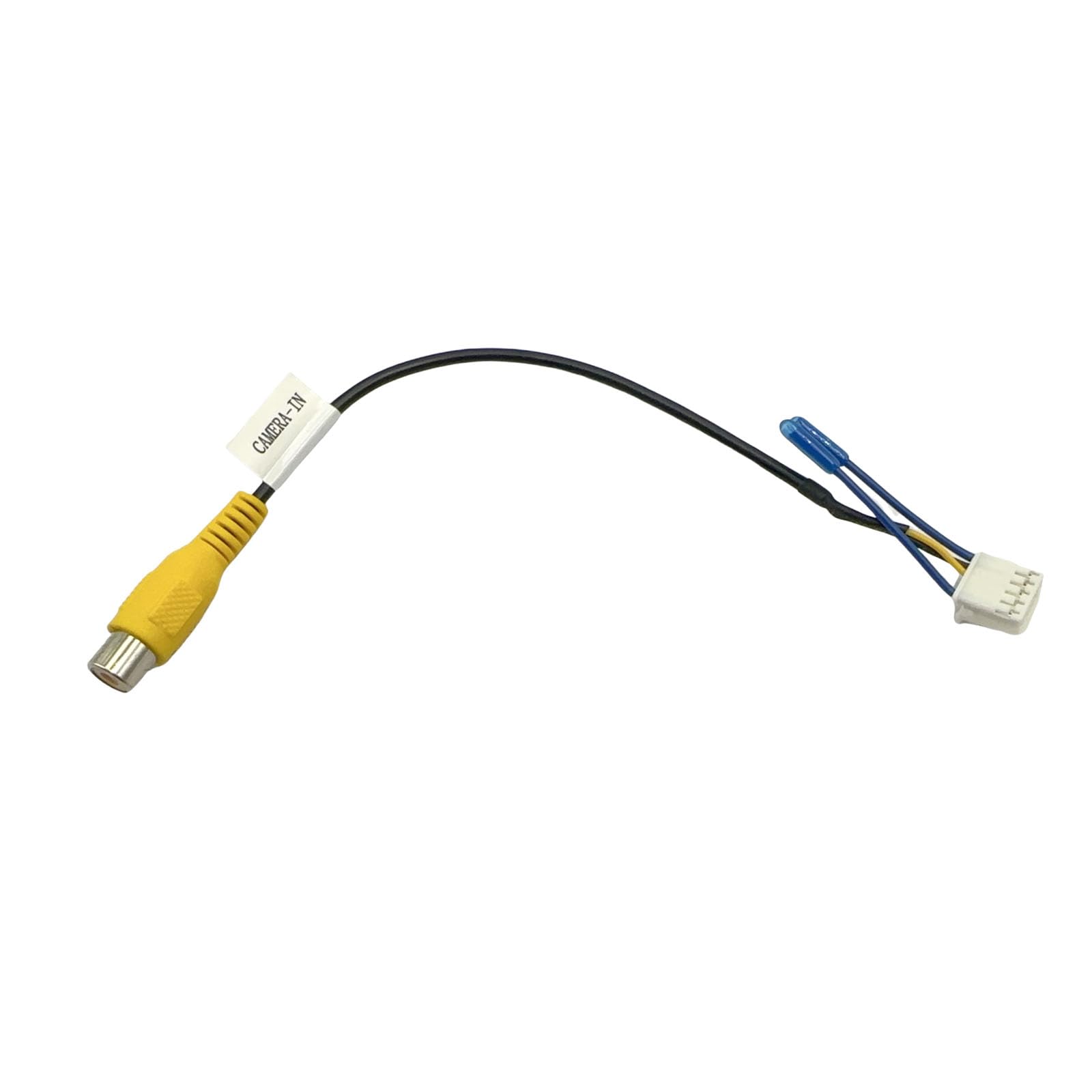 Photo 1 of 10 Pin Backup Camera Cable Wiring Harness Adapter Connector Video Input Aftermarket Radio Compatiable with Android Car Stereo RCA Wiring Harness Connector