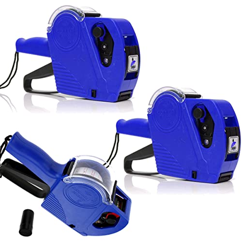 Etiquetadora Manual Mx5500 8 Dígitos Bobina Etiquetas e Tinteiro GT223 (Azul)