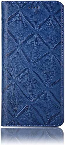 Funda para iPhone 14 Pro Max antigolpes con ranura de tarjetas y tapa azul