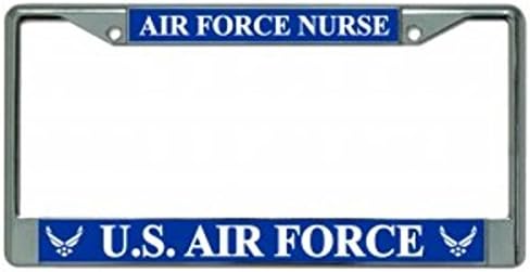 U.S. Air Force Nurse Photo License Plate Frame