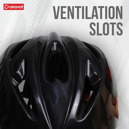 Image of Airavat 7510 Zippy Kids Protective Set Including Helmet Along with Knee Pads, Elbow Pads & Palm Guards (Black)