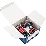 PFERD-COMBIDISC-Set, 22-teilig, verschiedenen Schleifwerkzeugen, Außen-ø 50 mm, inkl. passendem Werkzeughalter, 42790050 – für einen schnellen Werkzeugwechsel und komfortables Arbeiten