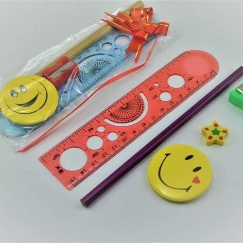Image of Generic Kids Birthday Return Gifts (Stationery Set Pack of 12) Multicolor