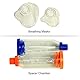 Aerosol-Abstandskammer - Kompakter Asthma-Inhalator mit Masken (geeignet für Kinder und Erwachsene) (2)