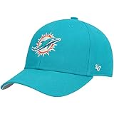 47 Toddler Teal Miami Dolphins Basic MVP Adjustable Hat