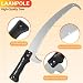 LAANPOLE 6m Pole Saw, Telescopic Tree Pruner for Tree Trimming, Long Reach Pruning Saw with Extension Pole for Backyard, Patio, Garden