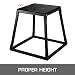 Frantools Plyometric Box 30" Pliométrico Caja 30" Pliométrico Plataforma Caja de Salto...