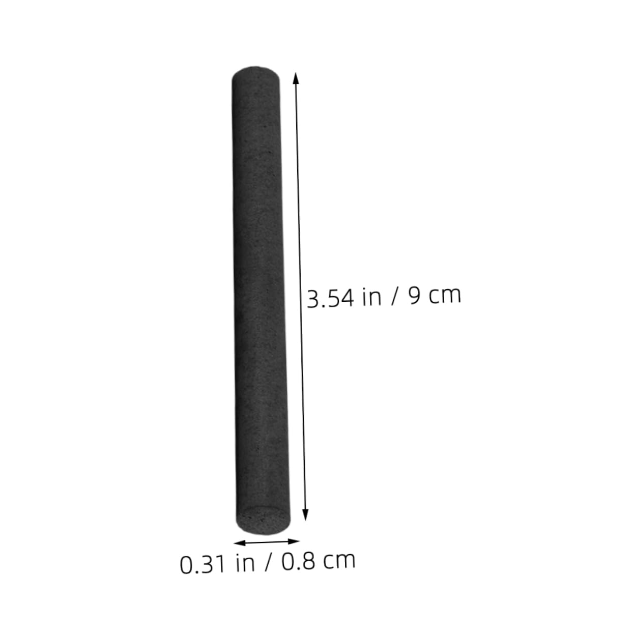 CIYODO 4Pcs Graphite Carbon Rods Laboratory Stirring Tools for Electrochemical Studies and Industrial Applications