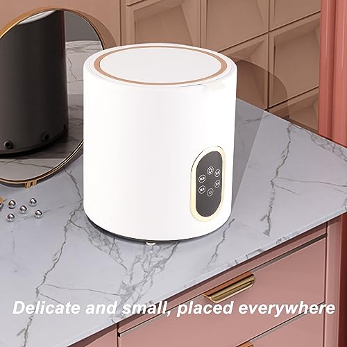 Máquina de Lavar Portátil, Baixo Ruído 100-240V, Leve, Potente, Fácil de Esvaziar Esgoto, Mini Máqui