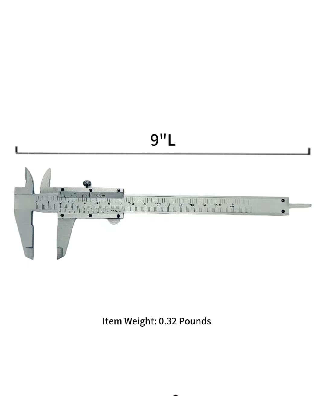 Precision Stainless Steel Calipers - 6 Inch Measurement -6