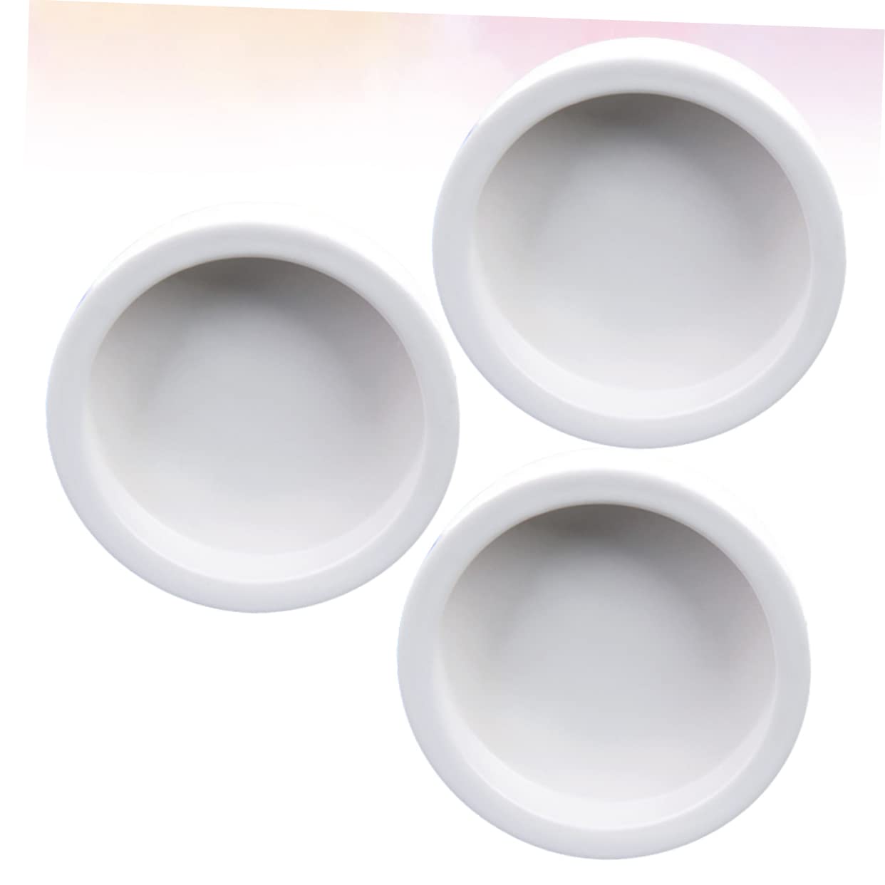 DOITOOL 9pezzi Ciotole Ceramiche per Rettili da Pz Antiscivolo Piccole e Rotonde per Cibo Lucertole e Altri Animali Reptili Facili da Pulire e Stabili