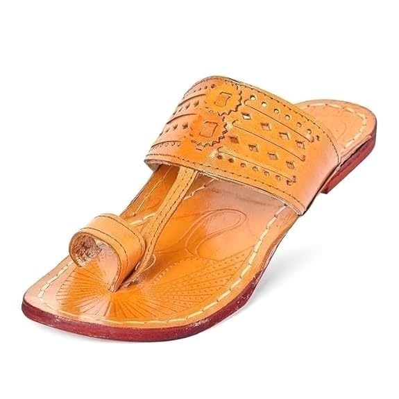 Royal Khwaab Kolhapuri Chappal for Men|Kolhapuri Slippers for Men|Kolhapuri Shoes for Men|Leather Slippers for Men|Wedding Slippers for Men-B1