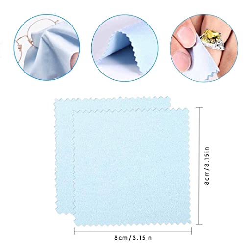 Maetrin Ring Sizer Measuring Tool, Plastic Ring Mandrel And Finger Size Gauges With 2 Polishing Cloths, Premium Ring Measurement Tool Kit For Jewelry Making & Sizing #TOP5