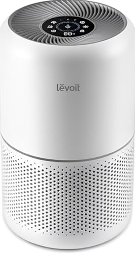 LEVOIT Luftreiniger für Allergien und PM2 5 HEPA-Filter Luftqualität gegen 99 97% der Milben Pollen Gerüche Schimmel CADR 240 m/h 50 m 22 dB Schlaf- und Auto-Modus