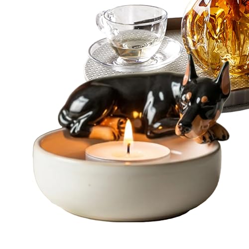 Porta, Decorazione Cani Animali da Candela, Centrotavola Coppia Romantico Per Natale Matrimonio Festa Cucina Porta, Decorazione Cani Animali da Candela, Centrotavola Coppia Romantico Per Natale Matrimonio Festa Cucina