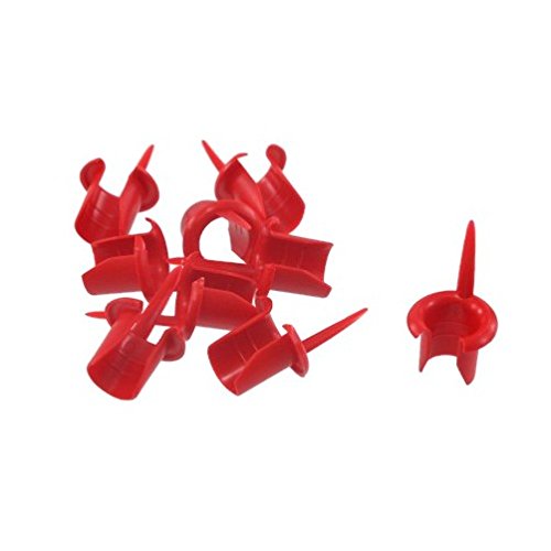 Red Plastic BX Bushings (Pack of 35)
