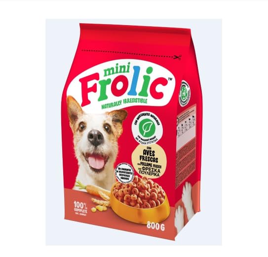 Frolic mini crocchette per cane cani dog con pollame 800g