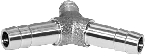 Miniatura 2 de Beduan Acero inoxidable 38" manguera Barb 3 vías Y en forma de Unión Home Brew Fitting