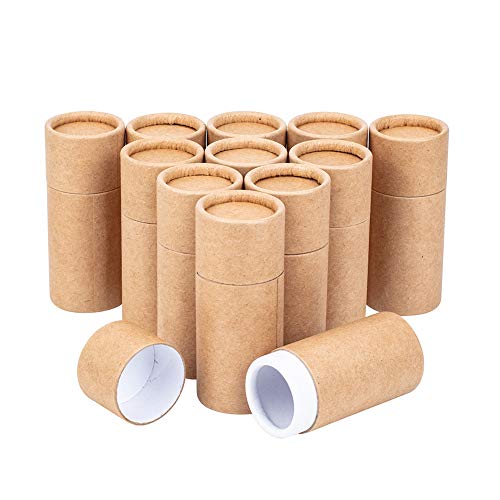 ZEOABSY 4 Stück Leere Brown Glas Cremedose 10ml mit Deckel, Braunglas Schraubdeckel Glas-Tiegel Schraubdose Glas-Dose Salbentiegel Kosmetik-Dose für Gels Cremes + 4X Spatel 4 BENECREAT 12PCS 10ml Burlywood Kraft Pappröhrchen Runde Kraftpapierbehälter für Bleistifte Tee Caddy Kaffee Kosmetik Kunsthandwerk Geschenkverpackung