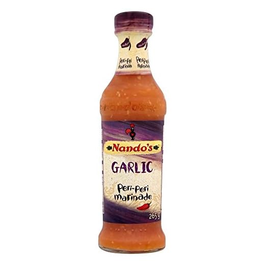 Nandos Garlic Peri-Peri Marinade (265g) – förpackning med 6