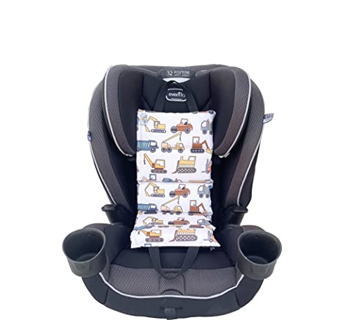 Image of Little Bum Coolers Car Seat Cooler Pad for Children, Booster Seat Cover, Summer Ice Pack Cooling Mat, Buckle Protector for Child & Baby Car Seats (Trucks)