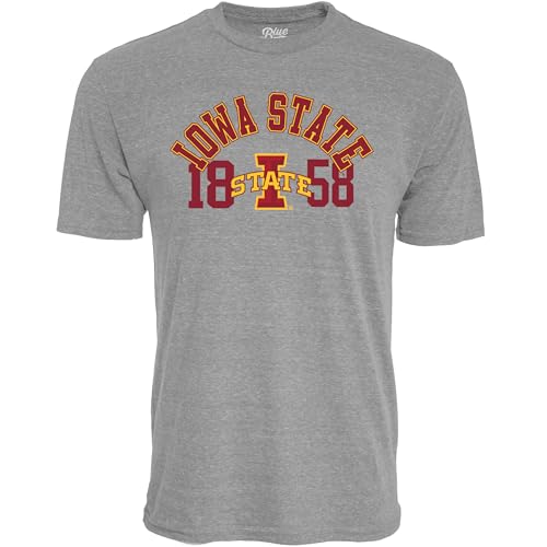 Camiseta Blue 84 hombre tri-blend gris perfecta para tus planes casuales