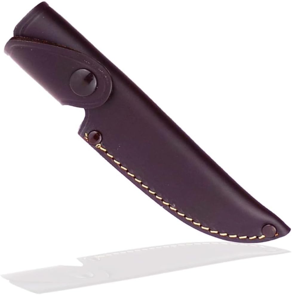 Leather Knife Sheath - Suitable for Many Knives Length 10cm