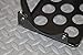 Vito's Performance Black Heel Guards for Yamaha Banshee ATV, Left & Right, Metal, Rear, Includes Bolt Kit