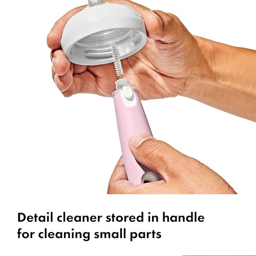 Image of OXO Tot Bottle Brush with Stand - Blossom