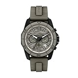 Armani Exchange Orologio da uomo 44MM nero in acciaio inossidabile, AX1971