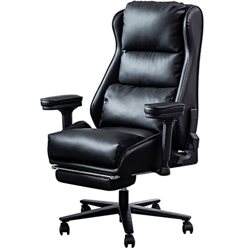 Silla De Escritorio Comodidad En El Hogar Silla De Computadora, Ergonomía Executive Chairs, Inclinación De 155° Office Chair, Cojinete De Carga 150KG/330.7LBS ( Color : Black , S : 50*111-117cm ) Cover