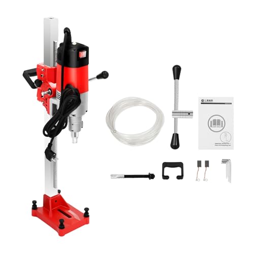 VonVVer Taladro de núcleo de diamante de 2300 W (0 – 165 mm) – Taladro de núcleo para perforación húmeda/seca en hormigón