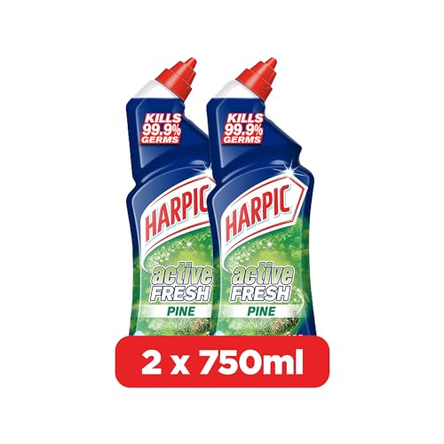 Harpic Pine Active Fresh Toilet Cleaner 750ml x2