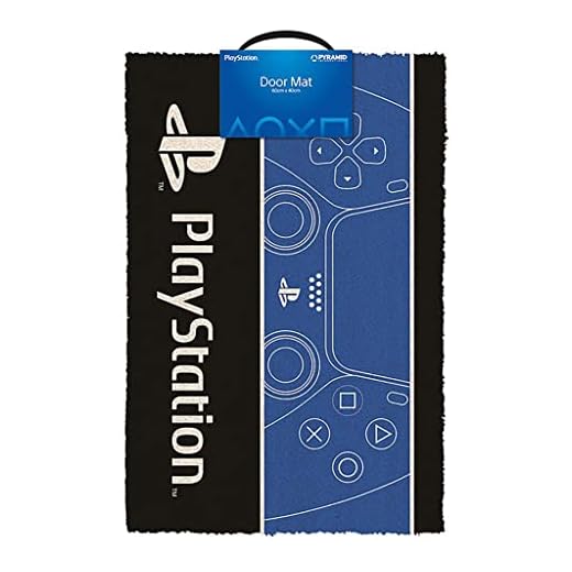 Desconocido Playstation - Felpudo de Fibra de Coco (40 x 60 cm), diseño de sección de Rayos X